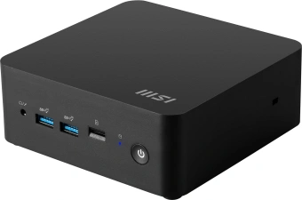 Неттоп MSI Cubi NUC 1M-098RU Core 5 120U (1.4) 16Gb SSD512Gb Graphics CR Windows 11 Pro 2xGbitEth WiFi BT 120W черный (9S6-B0B111-218) - купить недорого с доставкой в интернет-магазине