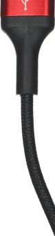 Кабель Hoco X26 Xpress one 80282 USB (m)-Lightning (m)/USB Type-C (m)/micro USB (m) 1м черный/красный - купить недорого с доставкой в интернет-магазине