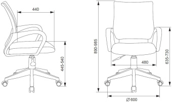 Кресло детское Бюрократ BUROKIDS 1 W мультиколор луна розовая крестов. пластик пластик белый - купить недорого с доставкой в интернет-магазине