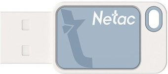 Флеш Диск Netac 32GB UA31 NT03UA31N-032G-20BL USB2.0 синий - купить недорого с доставкой в интернет-магазине