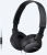 Гарнитура накладные Sony MDR-ZX110AP 1.2м черный проводные оголовье - купить недорого с доставкой в интернет-магазине
