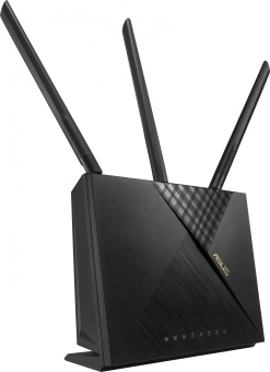 Роутер беспроводной Asus 4G-AX56 AX1800 10/100/1000BASE-TX/4G cat.6 черный - купить недорого с доставкой в интернет-магазине