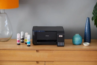 МФУ струйный Epson EcoTank L3211 (C11CJ68406) A4 черный - купить недорого с доставкой в интернет-магазине