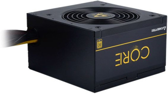 Блок питания Chieftec ATX 600W CORE BBS-600S-Bulk 80+ gold 24pin APFC 120mm fan 6xSATA - купить недорого с доставкой в интернет-магазине
