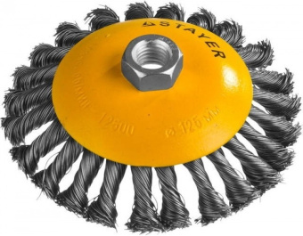 Щетка дисковая по мет. Stayer 35135-125 d=125мм (угловые шлифмашины) - купить недорого с доставкой в интернет-магазине