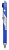 Ручка шариков. автоматическая Deli Upal EQ16-BL синий мет. d=0.7мм син. черн. резин. манжета
