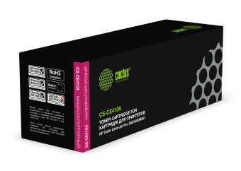 Картридж лазерный Cactus CS-CE413A CE413A пурпурный (2600стр.) для HP CLJ Pro 300/M351/M451/M375/M475 - купить недорого с доставкой в интернет-магазине