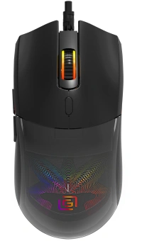 Мышь Оклик 714GM черный оптическая 3200dpi USB 7but (1620717) - купить недорого с доставкой в интернет-магазине