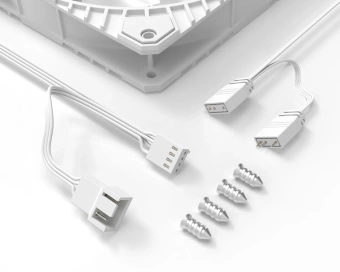 Вентилятор для корпуса ID-Cooling WF-14025-XT ARGB 140х140x25 белый 4-pin 31.2дБ (WF-14025-XT ARGB WHITE) Ret - купить недорого с доставкой в интернет-магазине