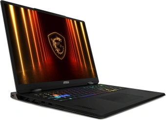Ноутбук MSI Vector 18 HX AI A2XWHG-899XRU Ultra 9 285HX 64Gb SSD1Tb NVIDIA GeForce RTX5070Ti 12Gb 18" IPS QHD+ (2560x1600) FreeDOS grey space WiFi BT Cam (9S7-1824B4-899) - купить недорого с доставкой в интернет-магазине