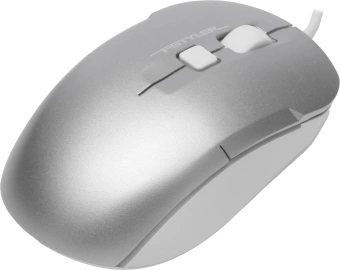 Мышь A4Tech Fstyler FM26S серебристый/белый оптическая 1600dpi silent USB для ноутбука 4but (FM26S USB (ICY WHITE)) - купить недорого с доставкой в интернет-магазине