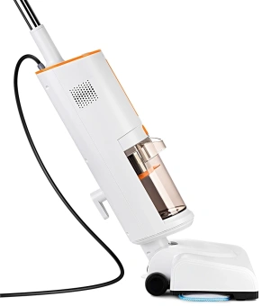 Пылесос паровой Kitfort КТ-5157-2 1000Вт белый/оранжевый - купить недорого с доставкой в интернет-магазине