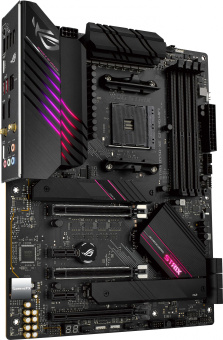 Материнская плата Asus ROG STRIX B550-XE GAMING WIFI Soc-AM4 AMD B550 4xDDR4 ATX AC`97 8ch(7.1) 2.5Gg RAID+HDMI+DP - купить недорого с доставкой в интернет-магазине