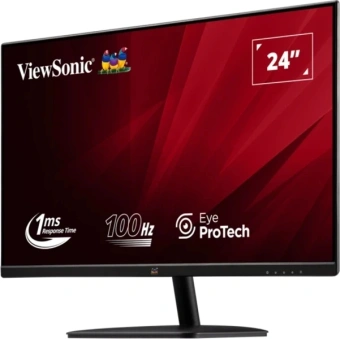 Монитор ViewSonic 24" VA2432-H-2 черный IPS LED 16:9 HDMI матовая 250cd 178гр/178гр 1920x1080 100Hz VGA FHD 2.7кг - купить недорого с доставкой в интернет-магазине