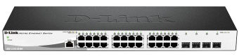 Коммутатор D-Link DGS-1210-28/ME/A2B 24x1Гбит/с 24xКомбо(1000BASE-T/SFP) 4SFP управляемый - купить недорого с доставкой в интернет-магазине