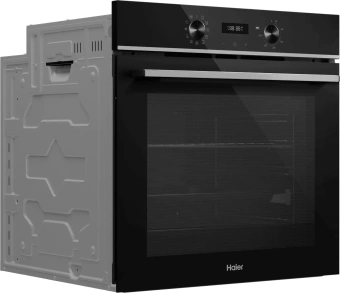 Духовой шкаф Электрический Haier HOQ-R2ARN3BX черный - купить недорого с доставкой в интернет-магазине