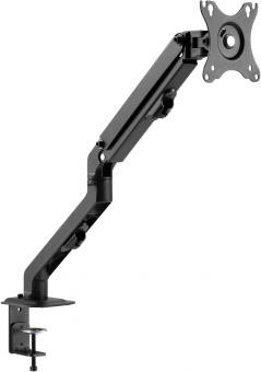 Кронштейн для мониторов Ultramounts UM728 черный 17"-27" макс.7кг крепление к столешнице поворот и наклон - цена, купить или заказать с доставкой в интернет-магазине Кронштейн для мониторов Ultramounts UM728 черный 17"-27" макс.7кг крепление к столешнице поворот и наклон - купить недорого с доставкой в интернет-магазине