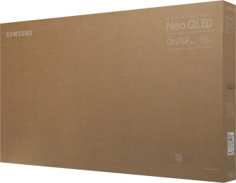 Телевизор QLED Samsung 55" QE55QN70FAUXRU Series 7 черный 4K Ultra HD 120Hz DVB-T2 DVB-C DVB-S2 USB WiFi Smart TV - купить недорого с доставкой в интернет-магазине
