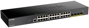 Коммутатор D-Link DGS-1250-28X/RU/A1A (L2) 24x1Гбит/с 4SFP+ управляемый - купить недорого с доставкой в интернет-магазине