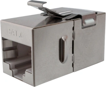 Адаптер Suprlan 10-0316-1 проходн. KeystoneRJ45 кат.5E FTP бронз. стальной - купить недорого с доставкой в интернет-магазине