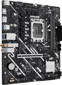 Материнская плата Asus PRIME B760M-F WIFI Soc-1700 Intel B760 2xDDR5 mATX AC`97 8ch(7.1) GbLAN RAID+HDMI+DP - купить недорого с доставкой в интернет-магазине