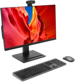Моноблок Digma Pro Vision 23.8" Full HD Ryzen 7 7735U (2.7) 16Gb SSD512Gb RGr CR Windows 11 Pro Eth WiFi BT 90W клавиатура мышь Cam черный 1920x1080 - купить недорого с доставкой в интернет-магазине