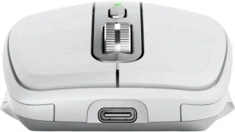 Мышь Logitech MX Anywhere 3S светло-серый оптическая 8000dpi silent беспров. BT/Radio USB для ноутбука 5but (910-006936) - купить недорого с доставкой в интернет-магазине
