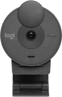 Камера Web Logitech HD Webcam Brio 300 черный 2Mpix (1920x1080) USB Type-C с микрофоном (960-001438) - купить недорого с доставкой в интернет-магазине