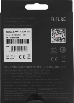 Накопитель SSD Hikvision PCIe 4.0 x4 1TB HS-SSD-FUTURE 1024G M.2 2280 - купить недорого с доставкой в интернет-магазине