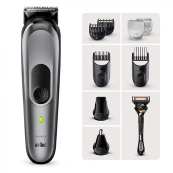 Триммер Braun Series 7 MGK7420 серый (насадок в компл:9шт) - купить недорого с доставкой в интернет-магазине