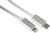 Кабель Cactus CS-LG.USB.C-1 USB Type-C (m)-Lightning (m) 1м белый блистер - купить недорого с доставкой в интернет-магазине