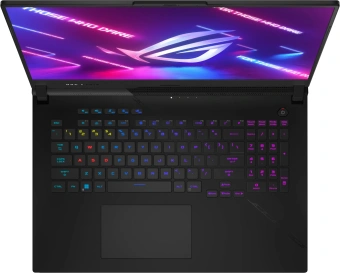 Ноутбук Asus ROG Strix Scar 17 G733PYV-LL067W Ryzen 9 7945HX3D 32Gb SSD1Tb NVIDIA GeForce RTX4090 16Gb 17.3" IPS WQHD (2560x1440) Windows 11 Home black WiFi BT Cam (90NR0DB4-M006J0) - купить недорого с доставкой в интернет-магазине