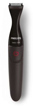 Триммер Philips MG1100/16 черный (насадок в компл:3шт) - купить недорого с доставкой в интернет-магазине