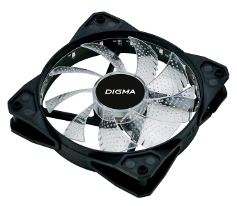 Вентилятор Digma DFAN-FRGB2 120x120x25mm 3-pin 4-pin (Molex)23dB 115gr LED Ret - купить недорого с доставкой в интернет-магазине