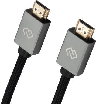 Кабель аудио-видео Digma HDMI (m)/HDMI (m) 1.5м. феррит.кольца позолоч.конт. черный (D-HDMI-2FF-V2.0-1.5M) - купить недорого с доставкой в интернет-магазине