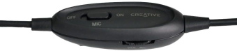 Гарнитура накладные Creative Blaster SB Blaze V2 черный проводные оголовье (70GH032000001) - купить недорого с доставкой в интернет-магазине