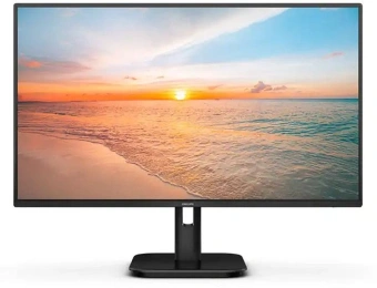Монитор Philips 23.8" E Line 24E1N1200A черный IPS LED 1ms 16:9 HDMI M/M матовая 300cd 178гр/178гр 1920x1080 100Hz VGA DP FHD 2.94кг - купить недорого с доставкой в интернет-магазине