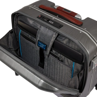 Чемодан Piquadro PQ-LM BV6552PQLM (BV6552PQLM/NCU) 44.5x40x22см 28л. 3.75кг. поликарбонат серый глянц. - купить недорого с доставкой в интернет-магазине