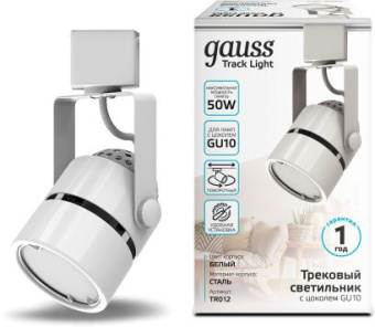 Светильник Gauss TR012 белый - купить недорого с доставкой в интернет-магазине