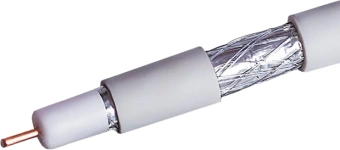 Кабель коаксиальный NetOn CCS 109L RG-6 75Om PVC внутренний 100м белый - купить недорого с доставкой в интернет-магазине