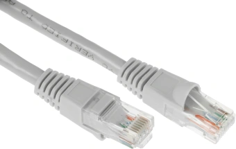 Патч-корд Buro UTP-6-3M-G UTP 4 пары cat.6 CCA molded 3м серый RJ-45 (m)-RJ-45 (m) - купить недорого с доставкой в интернет-магазине
