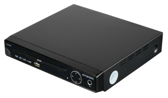 Плеер DVD Hyundai H-DVD200 черный Караоке ПДУ - купить недорого с доставкой в интернет-магазине