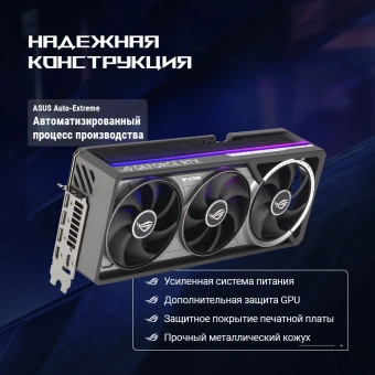 Видеокарта Asus PCI-E 5.0 ROG-ASTRAL-RTX5090-O32G-GAMING NVIDIA GeForce RTX 5090 32Gb 512bit GDDR7 2580/28000 HDMIx2 DPx3 HDCP Ret - купить недорого с доставкой в интернет-магазине