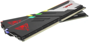 Память DDR5 2x32GB 6000MHz Patriot PVVR564G600C30K Viper Venom RGB RTL Gaming PC5-48000 CL30 DIMM 288-pin 1.45В kit с радиатором Ret - цена, купить или заказать с доставкой в интернет-магазине Память DDR5 2x32GB 6000MHz Patriot PVVR564G600C30K Viper Venom RGB RTL Gaming PC5-48000 CL30 DIMM 288-pin 1.45В kit с радиатором Ret - купить недорого с доставкой в интернет-магазине