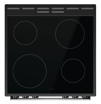 Плита Электрическая Gorenje GEC6A11SG серый стеклокерамика (без крышки) - купить недорого с доставкой в интернет-магазине