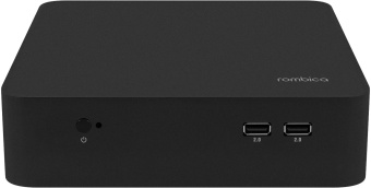 Неттоп Rombica Blackbird i5 HT124H165P i5 12450H (3.3) 16Gb SSD512Gb UHDG Windows 10 Professional GbitEth WiFi BT 120W черный (PCMI-0341) - купить недорого с доставкой в интернет-магазине