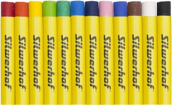 Масляная пастель Silwerhof Create 12цв. дл.70мм д.10мм - купить недорого с доставкой в интернет-магазине