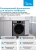 Стиральная машина Midea MFC3814BSW47/S класс: A загр.фронтальная макс.:8кг темно-серебристый инвертор - купить недорого с доставкой в интернет-магазине