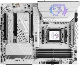 Материнская плата MSI MPG B850 EDGE TI WIFI SocketAM5 AMD B850 4xDDR5 ATX AC`97 8ch(7.1) 5Gigabit RAID+HDMI - купить недорого с доставкой в интернет-магазине