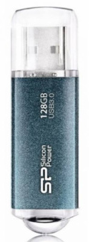 Флеш Диск Silicon Power 128Gb Marvel M01 SP128GBUF3M01V1B USB3.0 синий - купить недорого с доставкой в интернет-магазине